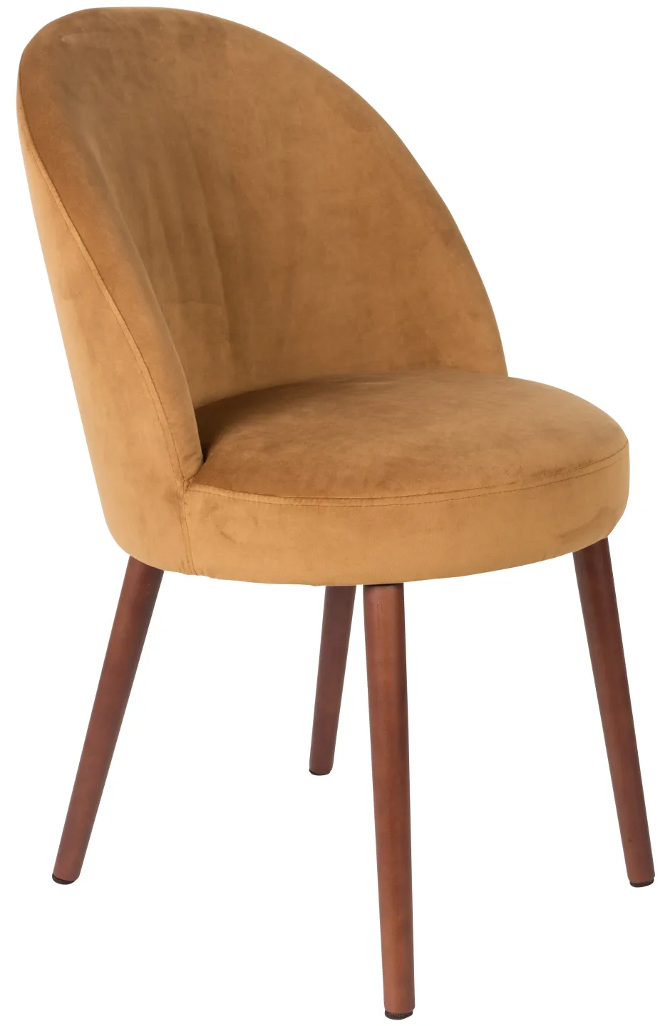 Dutchbone Eetkamerstoel Barbara Velvet* Eetkamerstoelen Velvet / Fluweel|Eetkamerstoelen Zonder Armleuning