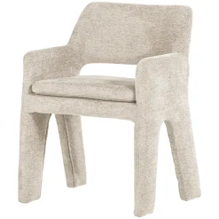 vtwonen Eetkamerstoel Bigfoot Chenille* Eetkamerstoelen Met Armleuning
