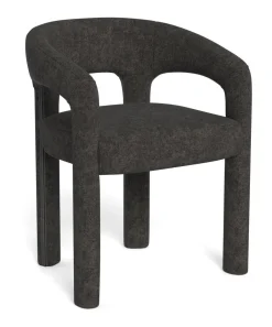 Bendt Eetkamerstoel Blandon Chenille* Chenille Eetkamerstoelen|Eetkamerstoelen Met Armleuning