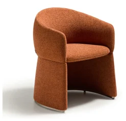 Kave Home Eetkamerstoel Bosca Chenille* Chenille Eetkamerstoelen|Beige Eetkamerstoelen