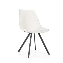 By-Boo Eetkamerstoel Boy* Beige Eetkamerstoelen|Draaibare Eetkamerstoelen