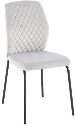 Artistiq Living Eetkamerstoel Chante Velvet* Eetkamerstoelen Velvet / Fluweel|Beige Eetkamerstoelen