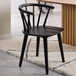Bendt Eetkamerstoel Chez Rubberhout* Eetkamerstoelen Zonder Armleuning