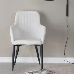 Nohr Eetkamerstoel Clenton Rib* Eetkamerstoelen Met Armleuning
