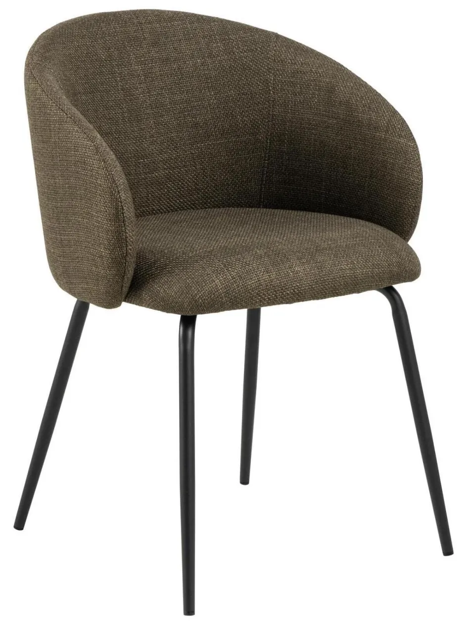 Bendt Eetkamerstoel Cristi Structuurstof* Beige Eetkamerstoelen|Eetkamerstoelen Met Armleuning
