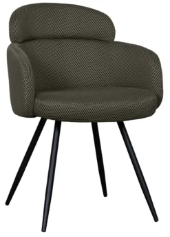 LABEL51 Eetkamerstoel Dinner Breathe stof* Eetkamerstoelen Met Armleuning
