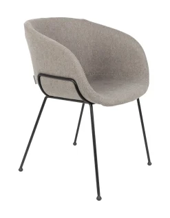 Zuiver Eetkamerstoel Feston Stof, kleur* Eetkamerstoelen Met Armleuning