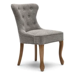 Rivièra Maison Eetkamerstoel George Chenille Jacquard, kleur* Chenille Eetkamerstoelen|Eetkamerstoelen Zonder Armleuning