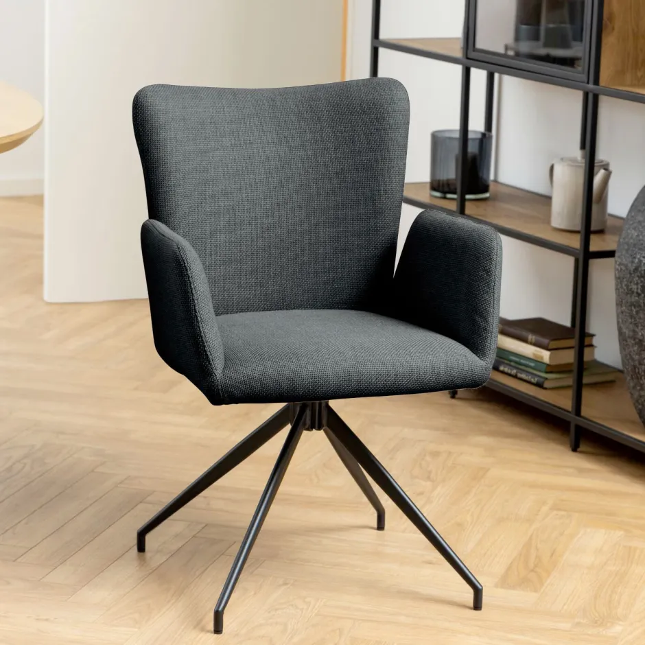 Bendt Eetkamerstoel Idun* Draaibare Eetkamerstoelen|Eetkamerstoelen Met Armleuning