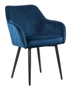 Artistiq Living Eetkamerstoel Juna Velvet* Eetkamerstoelen Velvet / Fluweel|Beige Eetkamerstoelen