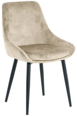 Artistiq Living Eetkamerstoel Kofi Velvet* Eetkamerstoelen Velvet / Fluweel|Eetkamerstoelen Zonder Armleuning