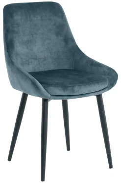 Artistiq Living Eetkamerstoel Kofi Velvet* Eetkamerstoelen Velvet / Fluweel|Eetkamerstoelen Zonder Armleuning