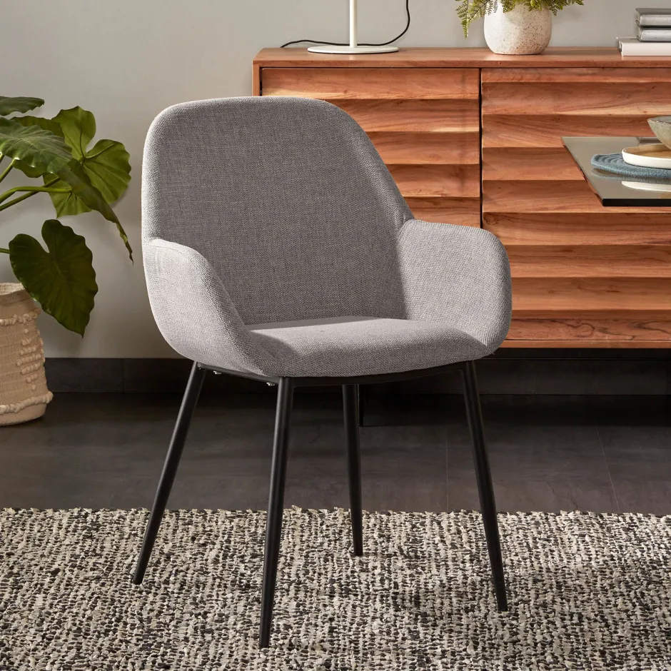 Kave Home Eetkamerstoel Konna* Eetkamerstoelen Met Armleuning
