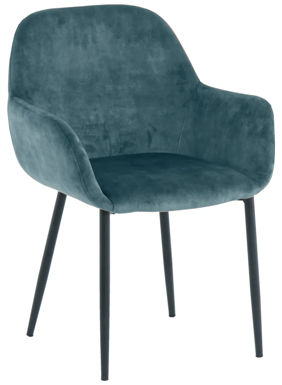 Artistiq Living Eetkamerstoel Linna Velvet* Eetkamerstoelen Velvet / Fluweel|Eetkamerstoelen Met Armleuning