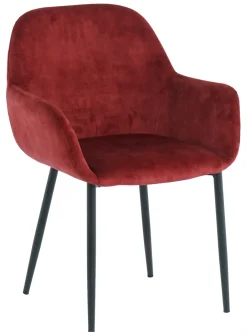 Artistiq Living Eetkamerstoel Linna Velvet* Eetkamerstoelen Velvet / Fluweel|Eetkamerstoelen Met Armleuning