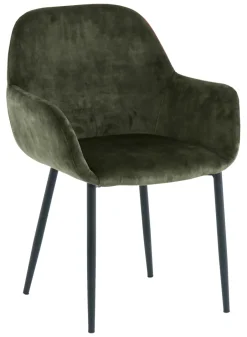 Artistiq Living Eetkamerstoel Linna Velvet* Eetkamerstoelen Velvet / Fluweel|Eetkamerstoelen Met Armleuning