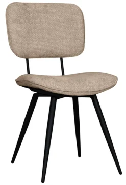 LABEL51 Eetkamerstoel Liva Elite stof* Eetkamerstoelen Zonder Armleuning