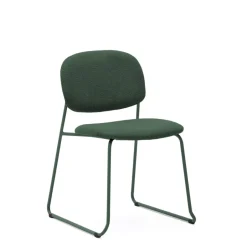 Kave Home Eetkamerstoel Meli Chenille, kleur* Chenille Eetkamerstoelen|Eetkamerstoelen Zonder Armleuning