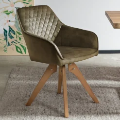 Artistiq Living Eetkamerstoel Mercur Velvet, draaibaar* Eetkamerstoelen Velvet / Fluweel|Draaibare Eetkamerstoelen