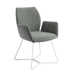 Jesper Home Eetkamerstoel Misaki Beehive White* Eetkamerstoelen Met Armleuning