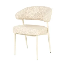 By-Boo Eetkamerstoel Miso Tetris stof* Eetkamerstoelen Met Armleuning