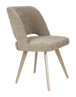 ZILT Eetkamerstoel Nohemi Chenille, kleur* Chenille Eetkamerstoelen|Eetkamerstoelen Zonder Armleuning