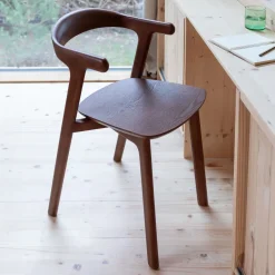 Zuiver Eetkamerstoel Northwood Hout* Eetkamerstoelen Met Armleuning