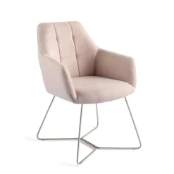 Jesper Home Eetkamerstoel Noto Beehive Steel* Eetkamerstoelen Met Armleuning
