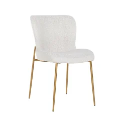 Richmond Interiors Eetkamerstoel Odessa Bouclé, kleur* Eetkamerstoelen Bouclé / Teddy|Eetkamerstoelen Zonder Armleuning