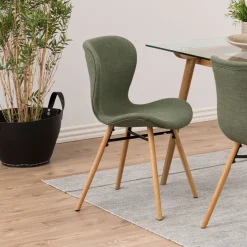 Bendt Eetkamerstoel Olle Hout* Beige Eetkamerstoelen|Eetkamerstoelen Zonder Armleuning