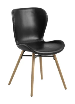 Bendt Eetkamerstoel Olle PU, kleur* Eetkamerstoelen Met Leer Of Kunstleer|Eetkamerstoelen Zonder Armleuning