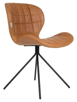 Zuiver Eetkamerstoel OMG PU leder* Eetkamerstoelen Zonder Armleuning
