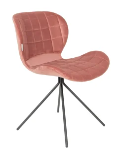 Zuiver Eetkamerstoel OMG Velvet* Eetkamerstoelen Velvet / Fluweel|Eetkamerstoelen Zonder Armleuning