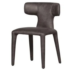 WOOOD Eetkamerstoel Permit Lederlook* Eetkamerstoelen Met Leer Of Kunstleer