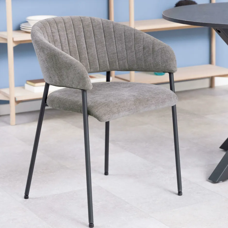 Bendt Eetkamerstoel Preben* Beige Eetkamerstoelen|Eetkamerstoelen Met Armleuning
