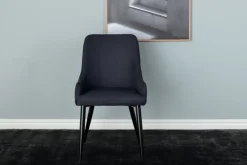 Nohr Eetkamerstoel Quennel Zwart onderstel* Eetkamerstoelen Met Armleuning