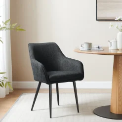 Artistiq Living Eetkamerstoel Randel Structuurstof* Eetkamerstoelen Met Armleuning