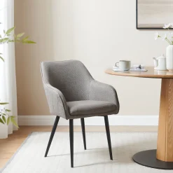Artistiq Living Eetkamerstoel Randel Structuurstof* Eetkamerstoelen Met Armleuning