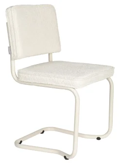 Zuiver Eetkamerstoel Ridge Kink, Bouclé* Eetkamerstoelen Bouclé / Teddy