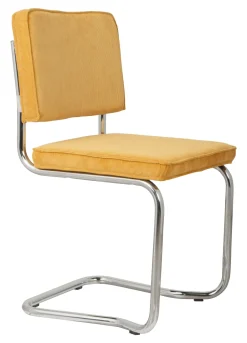 Zuiver Eetkamerstoel Ridge Rib Kink* Eetkamerstoelen Zonder Armleuning