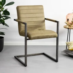 Tower Living Eetkamerstoel Rocca* Eetkamerstoelen Met Leer Of Kunstleer|Eetkamerstoelen Met Armleuning