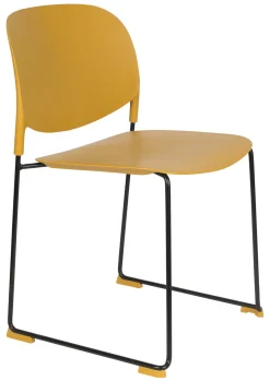 ZILT Eetkamerstoel Simon* Beige Eetkamerstoelen|Eetkamerstoelen Zonder Armleuning