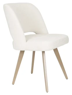ZILT Eetkamerstoel Tanesha Chenille, kleur* Chenille Eetkamerstoelen|Eetkamerstoelen Zonder Armleuning