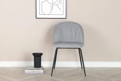 Nohr Eetkamerstoel Tangee Velvet* Eetkamerstoelen Velvet / Fluweel|Eetkamerstoelen Zonder Armleuning