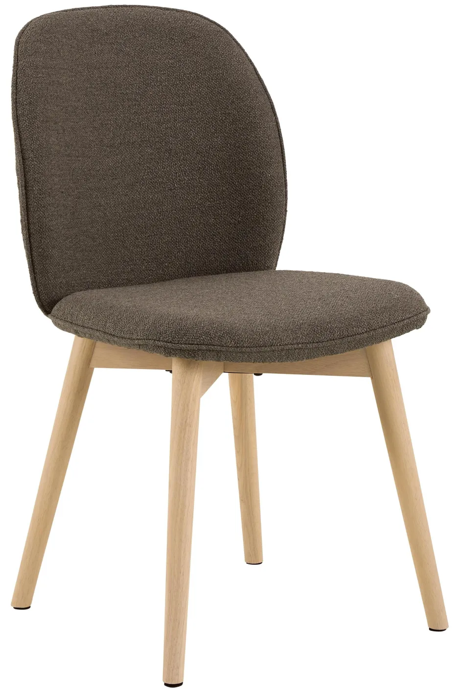 Bendt Eetkamerstoel Tijn Bouclé* Beige Eetkamerstoelen|Eetkamerstoelen Bouclé / Teddy