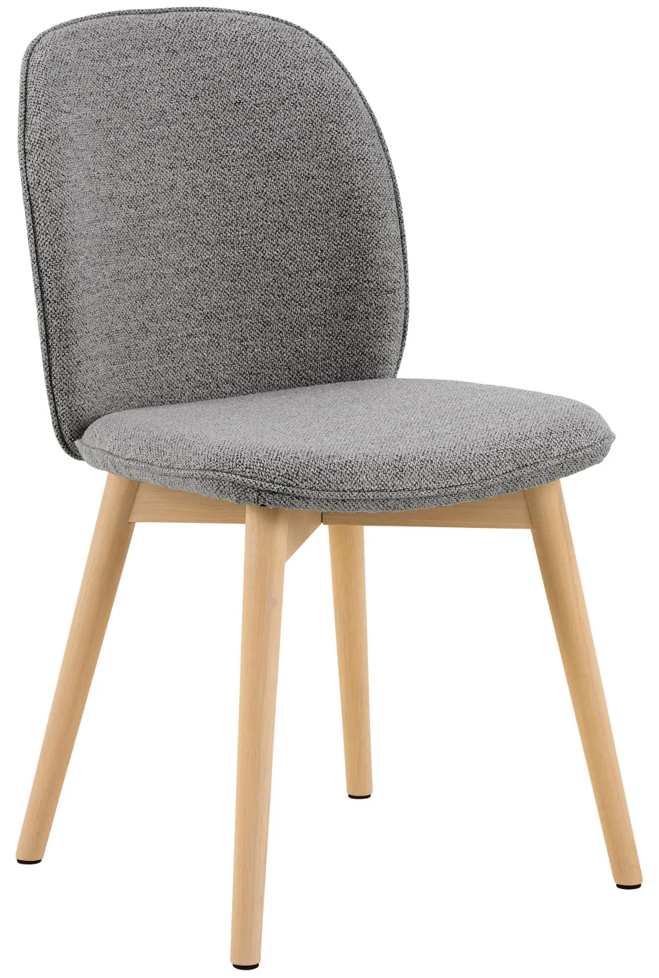 Bendt Eetkamerstoel Tijn Bouclé* Beige Eetkamerstoelen|Eetkamerstoelen Bouclé / Teddy