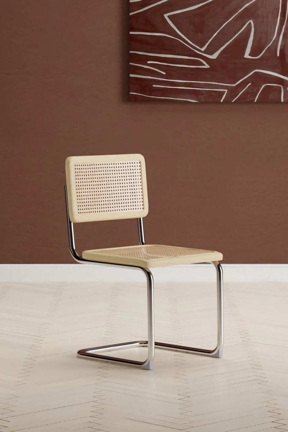 Nohr Eetkamerstoel Trevonte Rattan, kleur* Eetkamerstoelen Zonder Armleuning