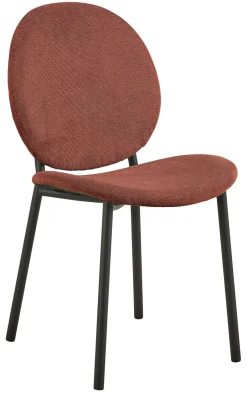 Bendt Eetkamerstoel Vic Geweven stof* Eetkamerstoelen Zonder Armleuning