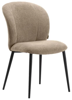 LABEL51 Eetkamerstoel Vino Elite stof* Eetkamerstoelen Zonder Armleuning