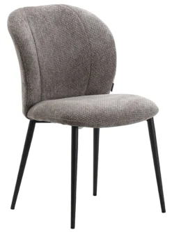 LABEL51 Eetkamerstoel Vino Elite stof* Eetkamerstoelen Zonder Armleuning